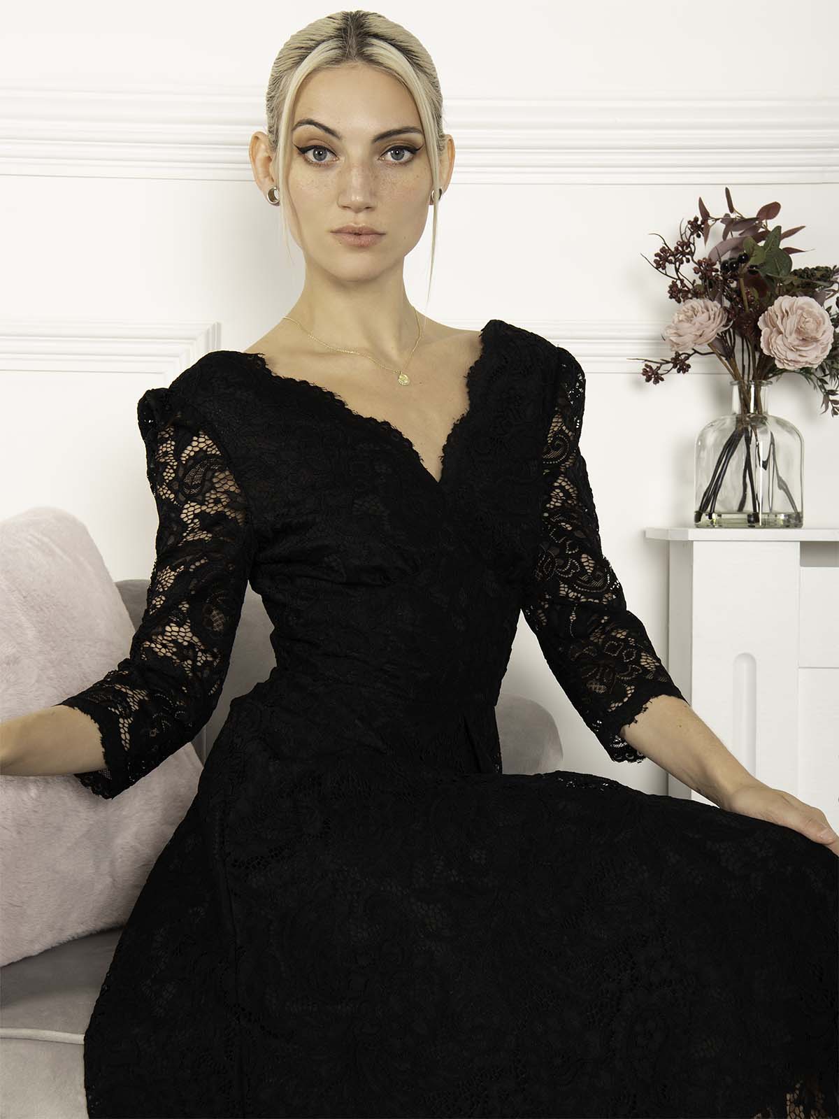 Black Wedding Dress, Black Lace Wedding Dress With Long Sleeves, Gothic  Wedding Dress, Alternative Wedding Dress Aurora 2.0 - Etsy